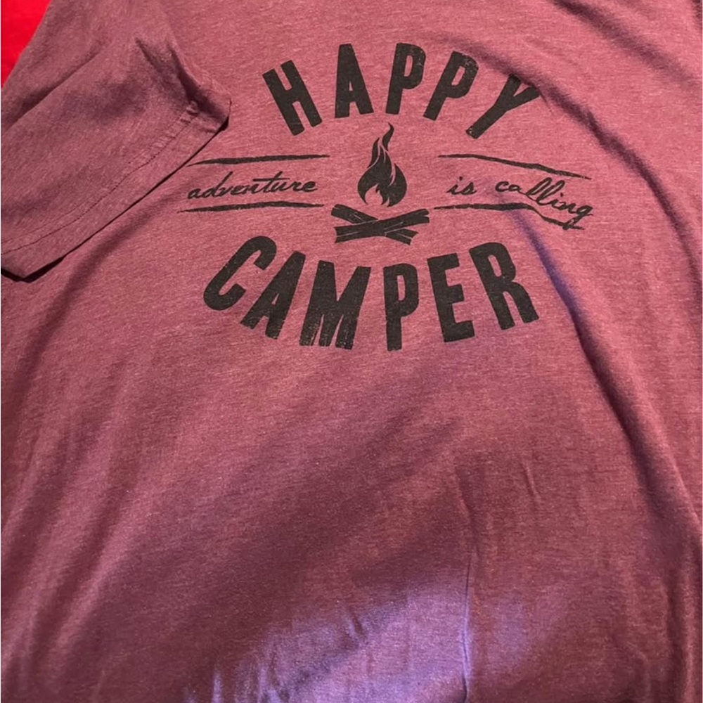 Blended Maroon Graphic Tee
